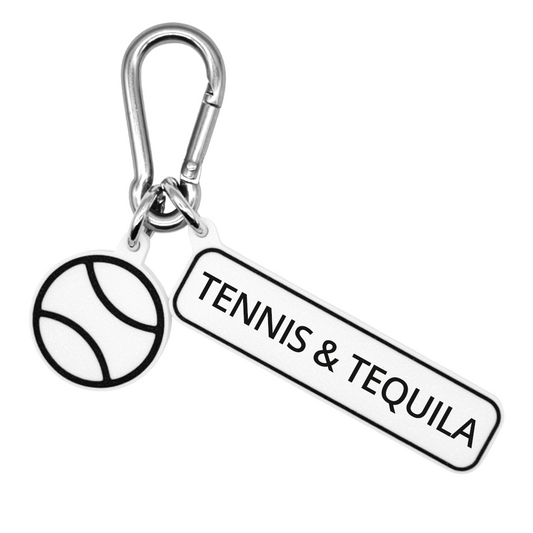 TENNIS & TEQUILA - Tennis Bag Charm