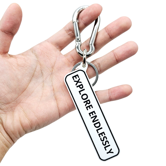 EXPLORE ENDLESSLY - Hiking Backpack Charm