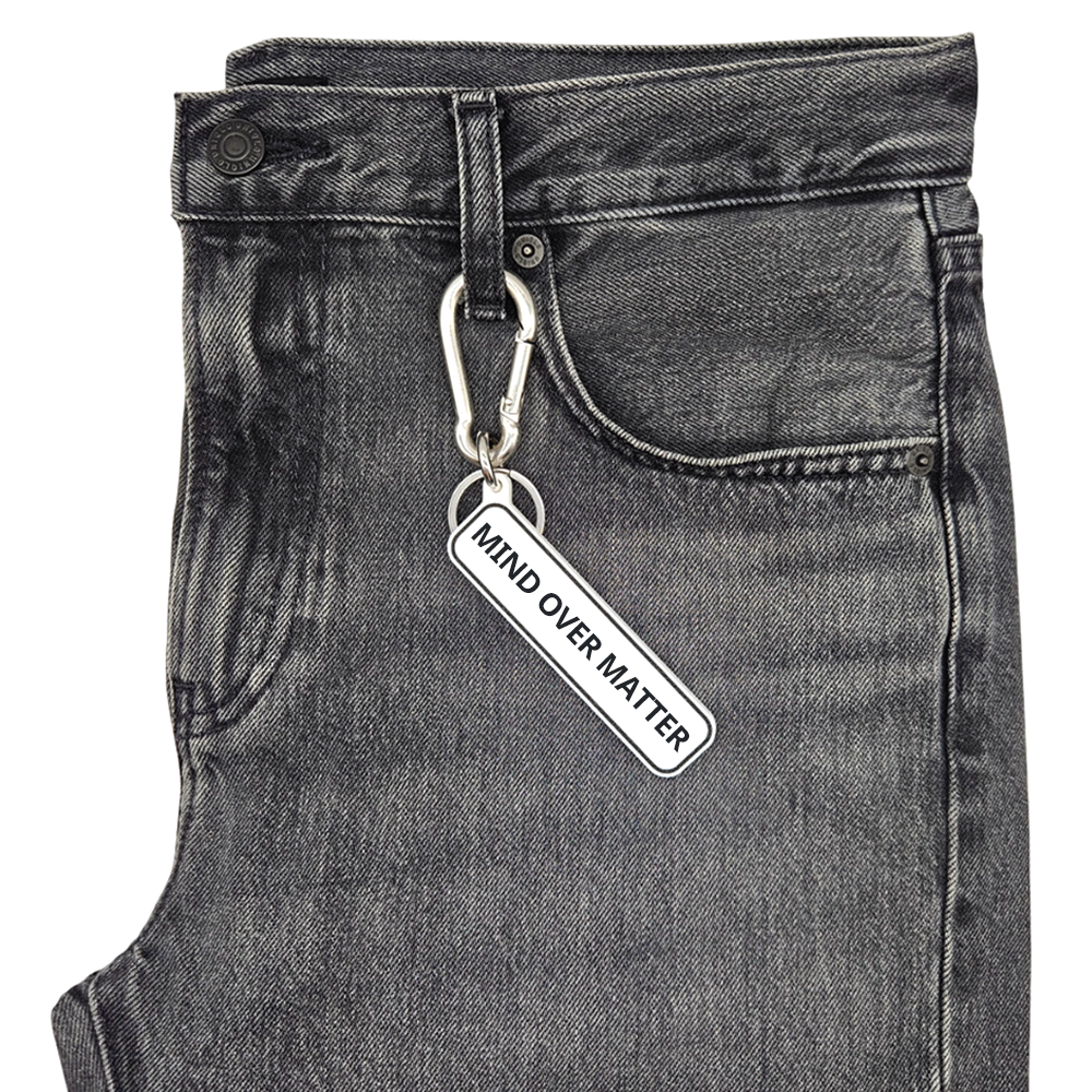 MIND OVER MATTER - Fitness Gym Bag Charm