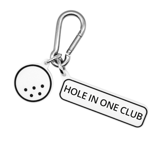 HOLE IN ONE CLUB - Golf Bag Charm