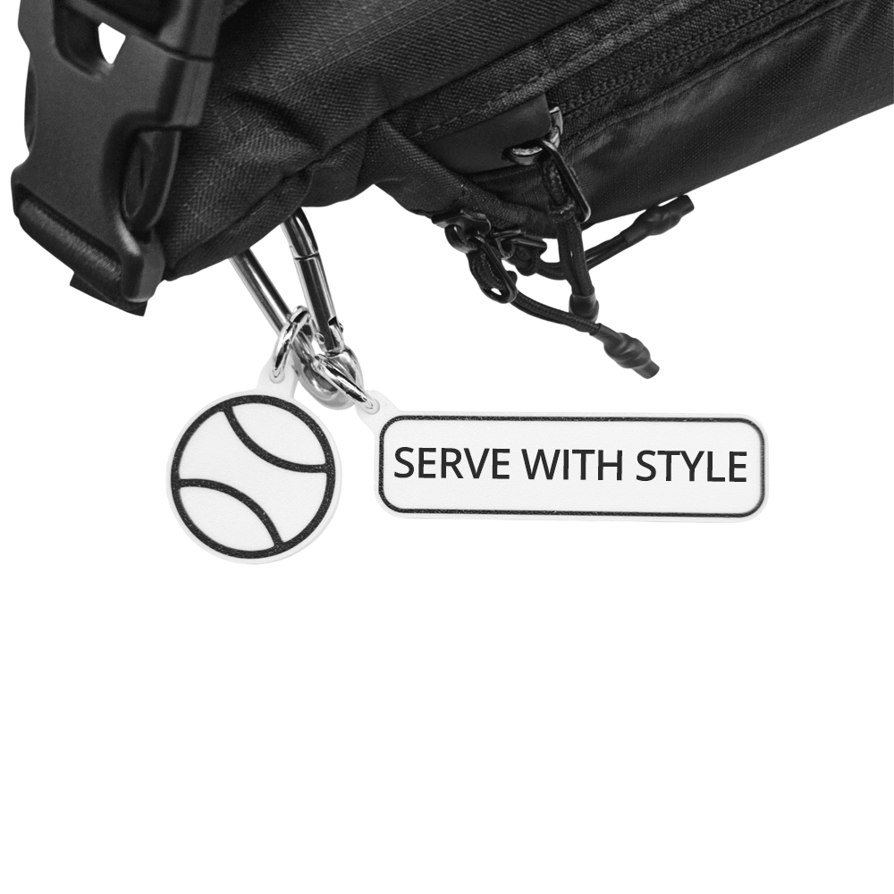 SERVE WITH STYLE - Tennis Bag Charm