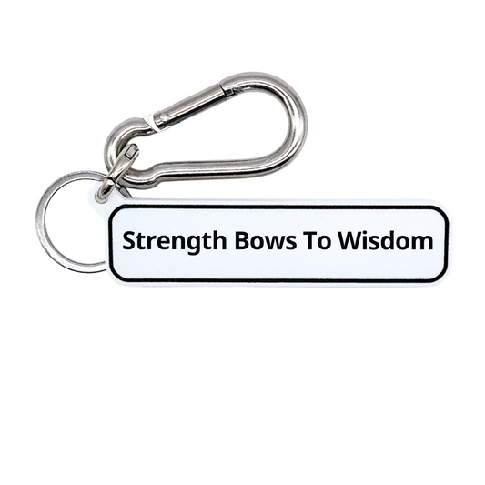 Strength Bows To Wisdom