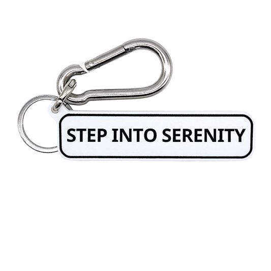 STEP INTO SERENITY - Hiking Backpack Charm