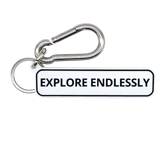 EXPLORE ENDLESSLY - Hiking Backpack Charm