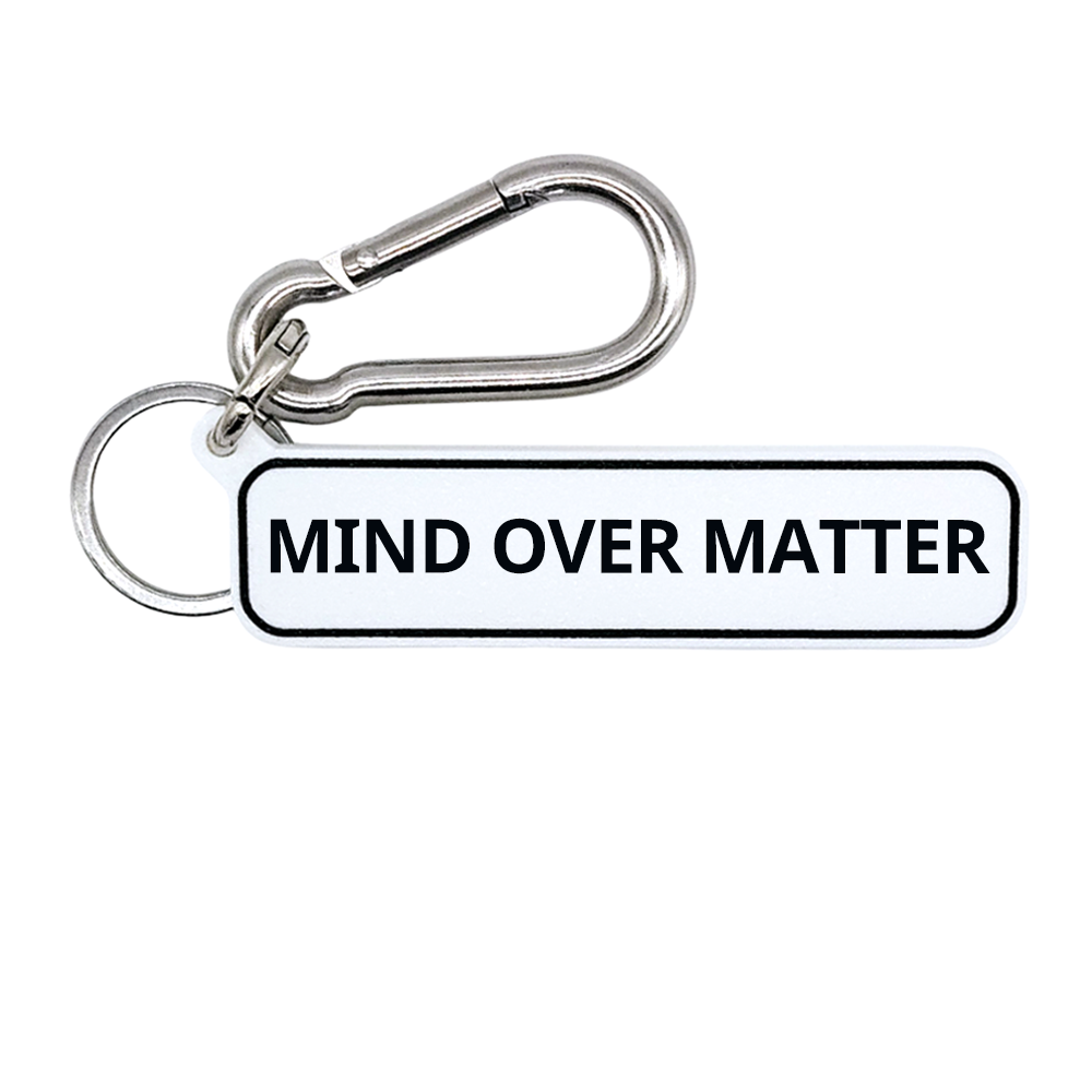 MIND OVER MATTER - Fitness Gym Bag Charm
