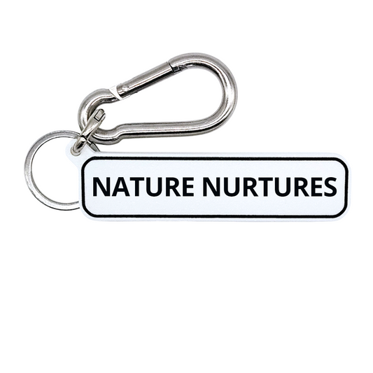 NATURE NURTURES - Hiking Backpack Charm