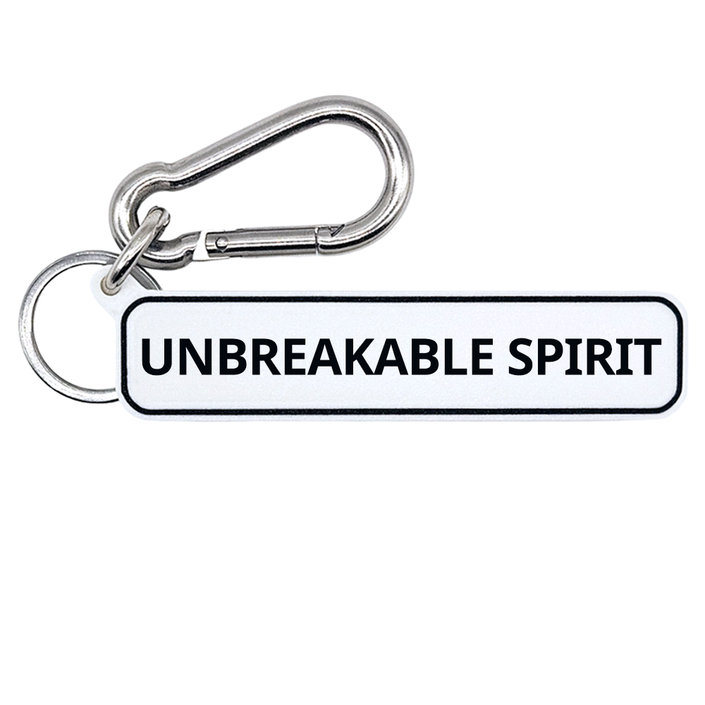 UNBREAKABLE SPIRIT - Fitness Gym Bag Charm