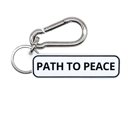 PATH TO PEACE - Hiking Backpack Charm