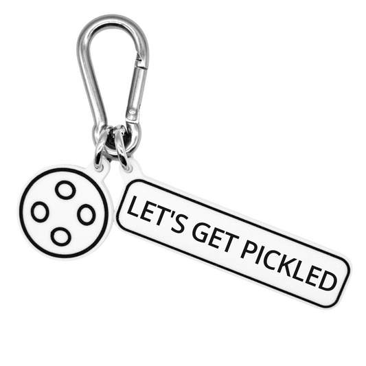 LET'S GET PICKLED - Pickleball Bag Charm