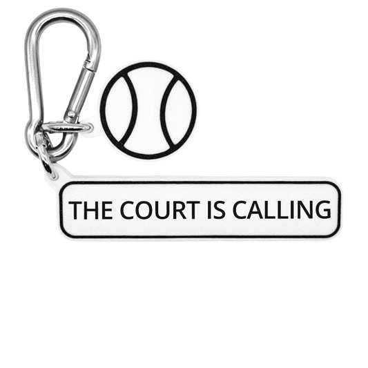THE COURT IS CALLING - Tennis Bag Charm