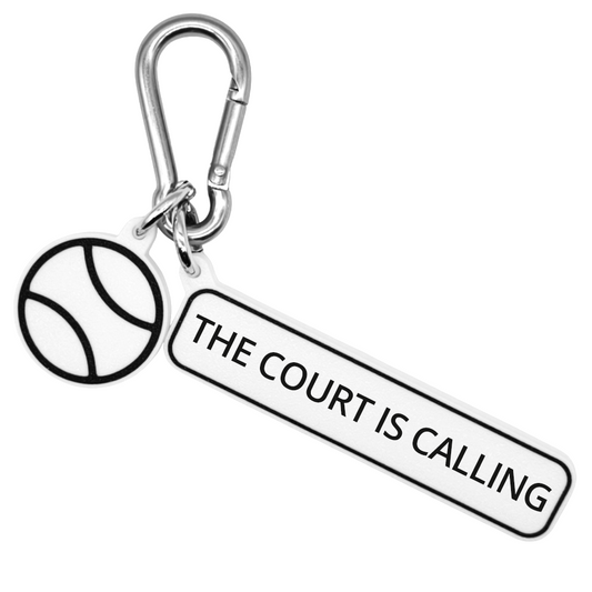 THE COURT IS CALLING - Tennis Bag Charm