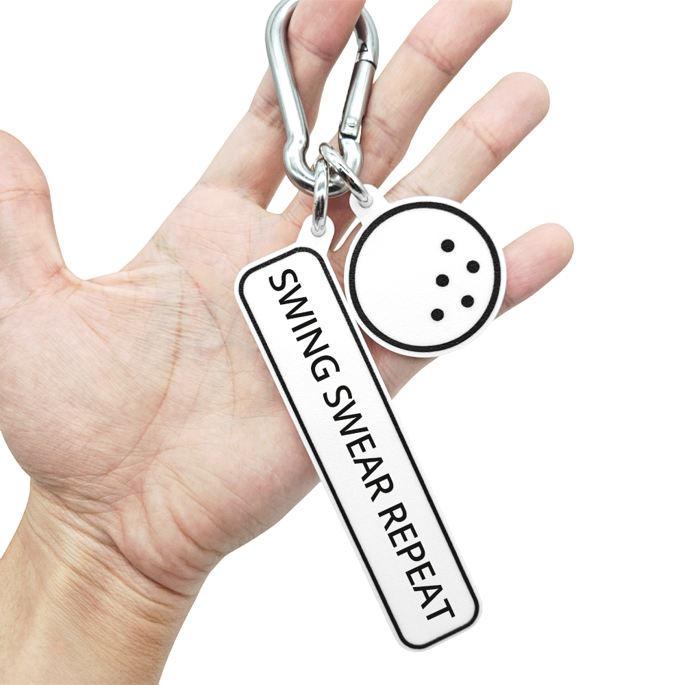 SWING SWEAR REPEAT - Golf Bag Charm