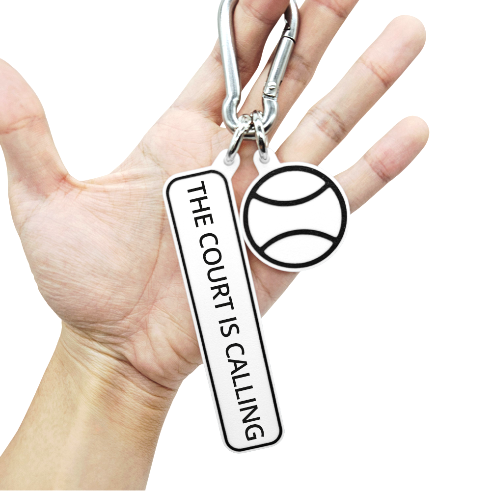 THE COURT IS CALLING - Tennis Bag Charm