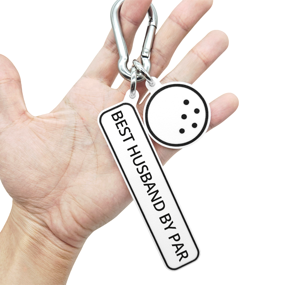 BEST HUSBAND BY PAR - Golf Bag Charm