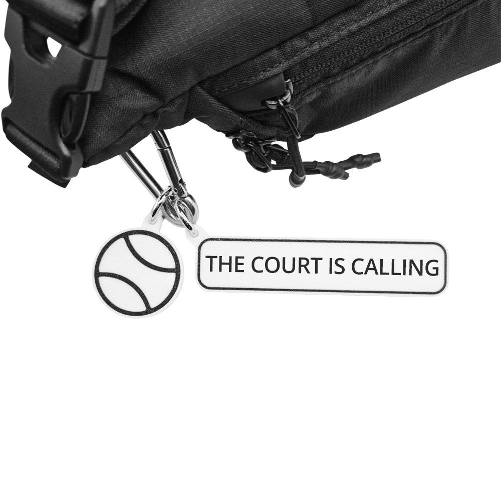 THE COURT IS CALLING - Tennis Bag Charm