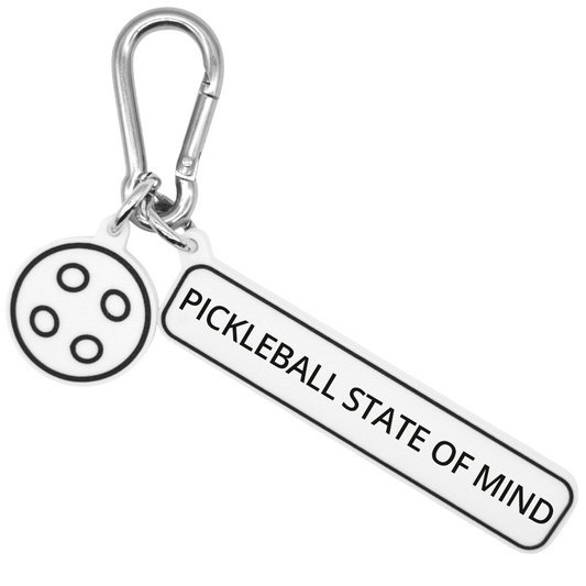 PICKLEBALL STATE OF MIND - Pickleball Bag Charm