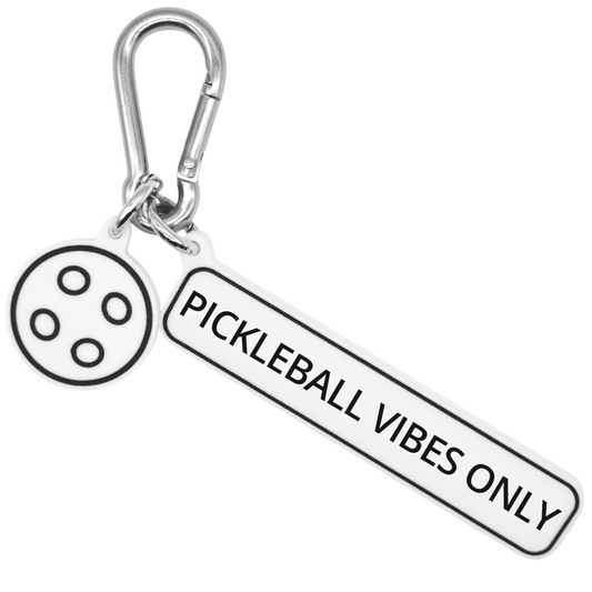 PICKLEBALL VIBES ONLY - Pickleball Bag Charm