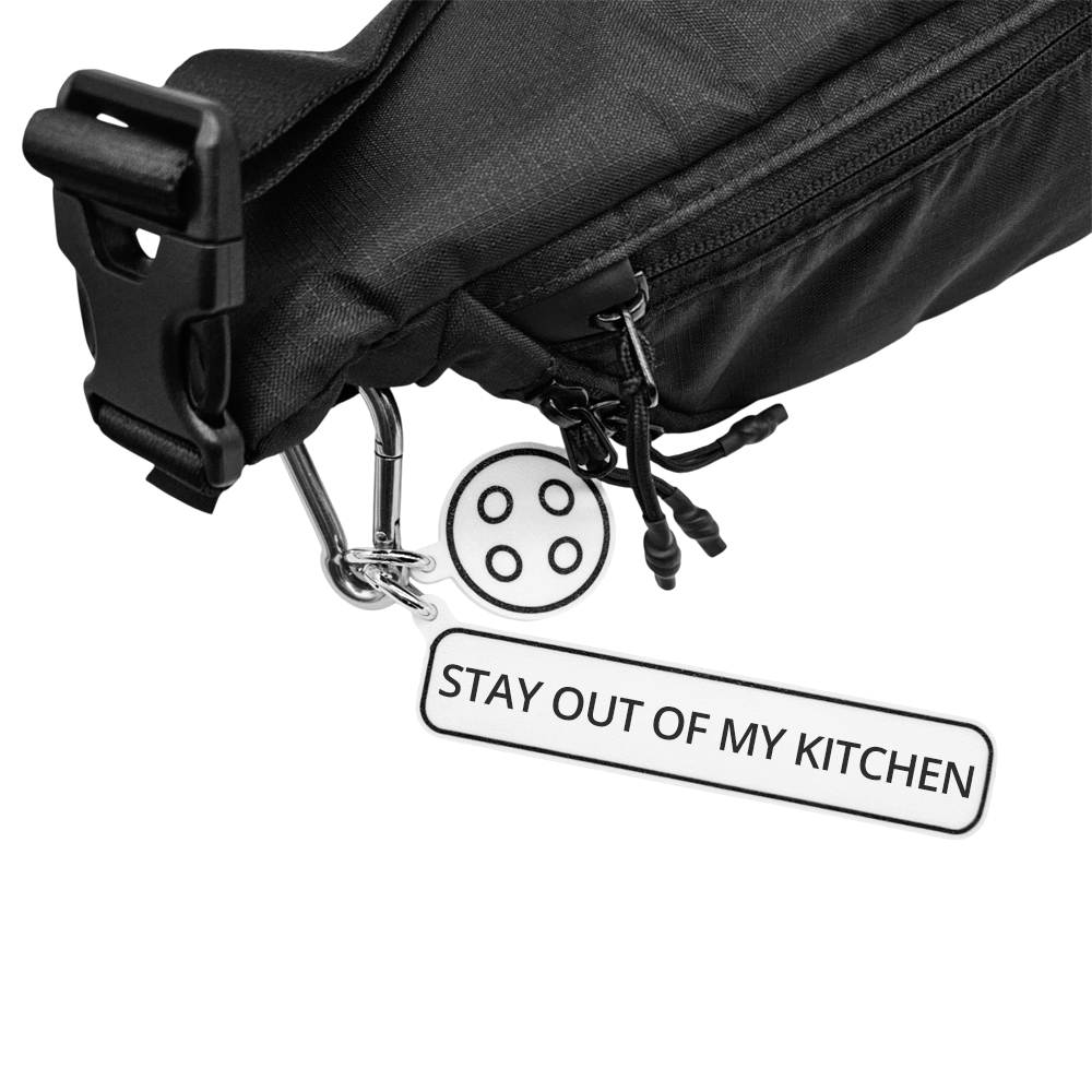 STAY OUT OF MY KITCHEN - Pickleball Bag Charm