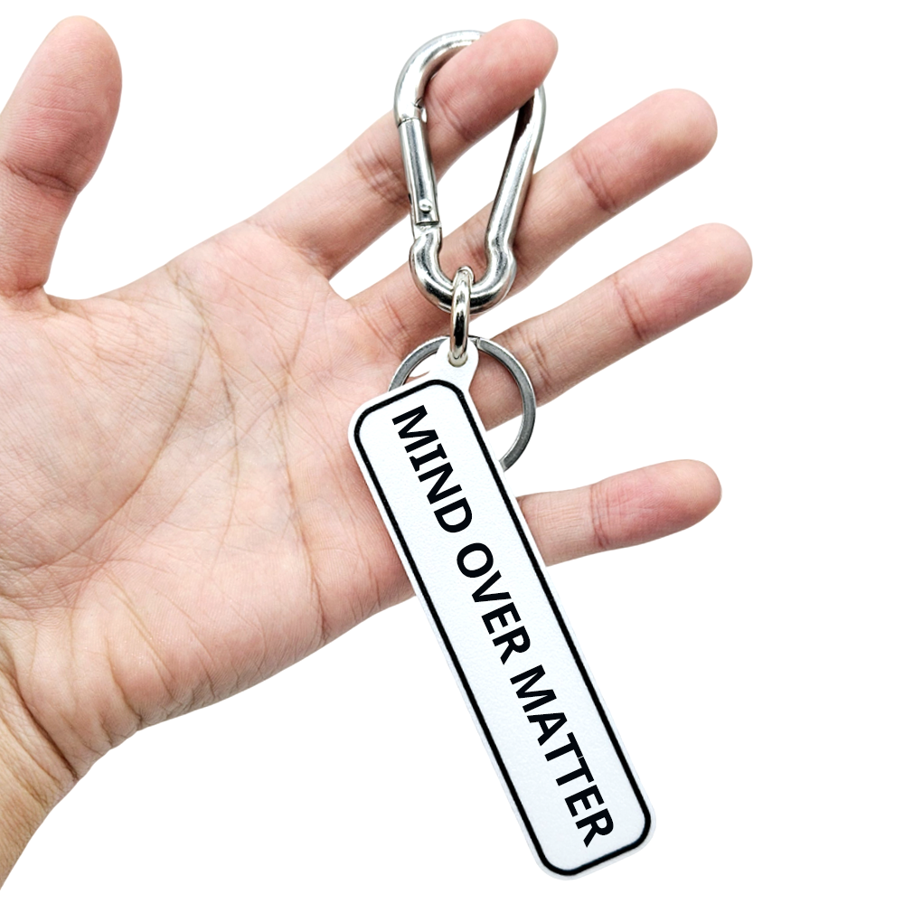 MIND OVER MATTER - Fitness Gym Bag Charm