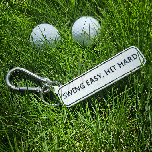 SWING EASY, HIT HARD