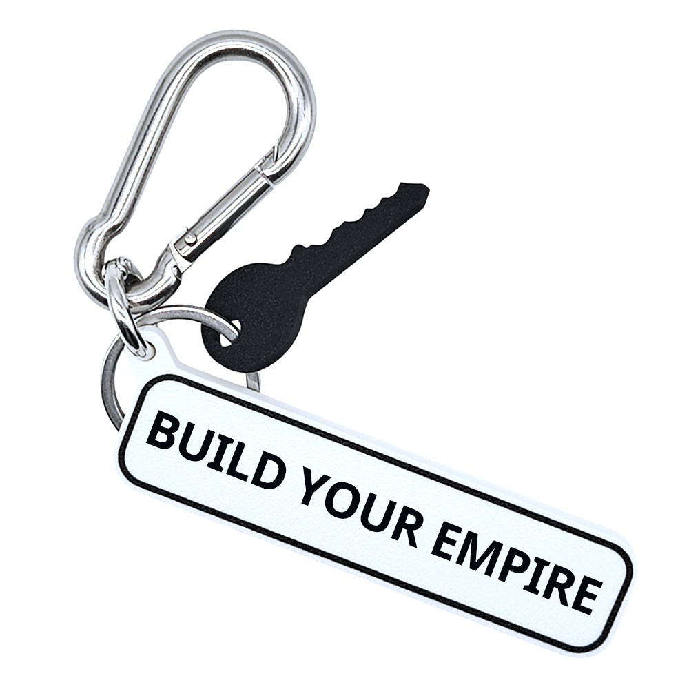 BUILD YOUR EMPIRE - Fitness Gym Bag Charm