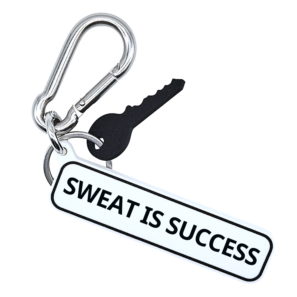 SWEAT IS SUCCESS - Fitness Gym Bag Charm