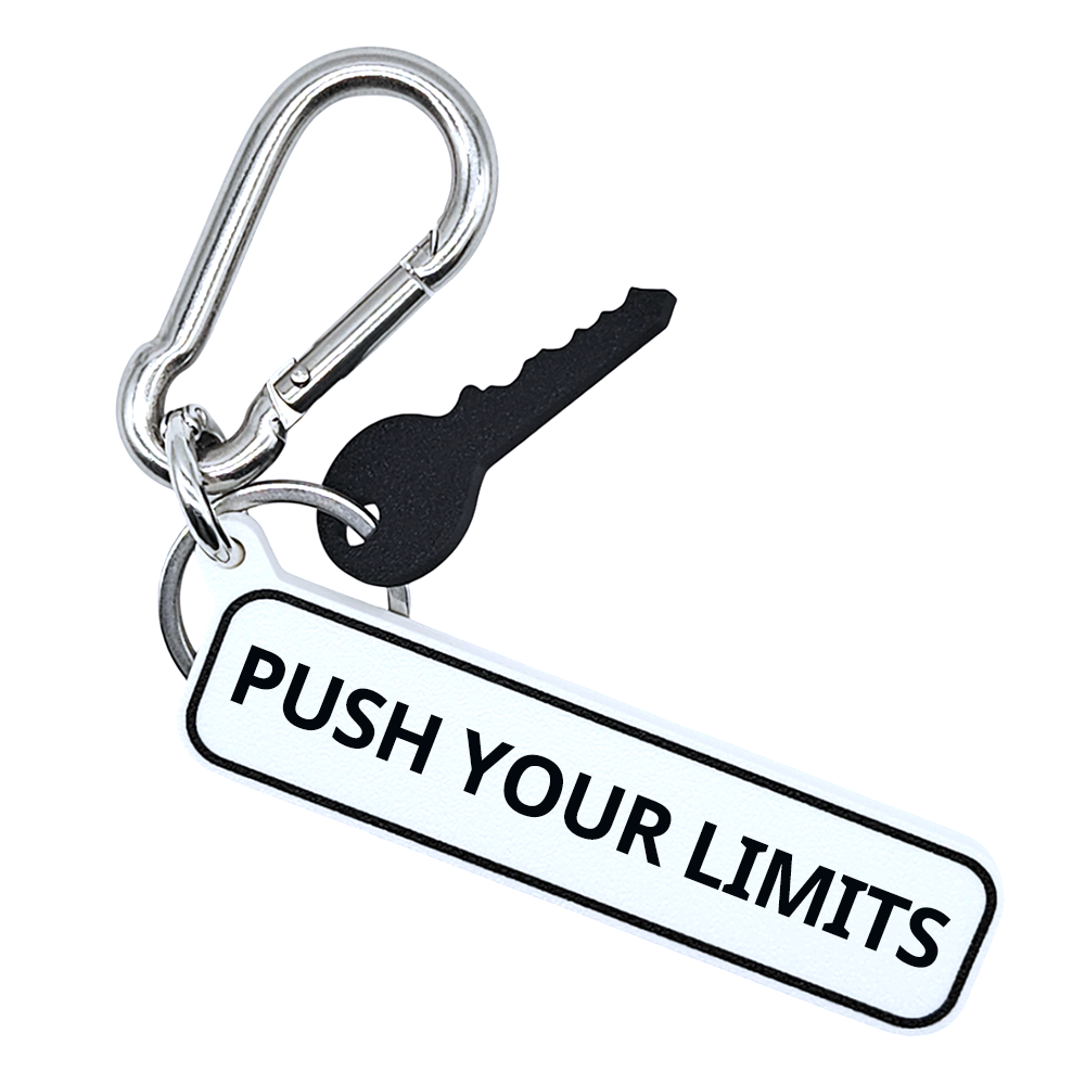 PUSH YOUR LIMITS - Fitness Gym Bag Charm