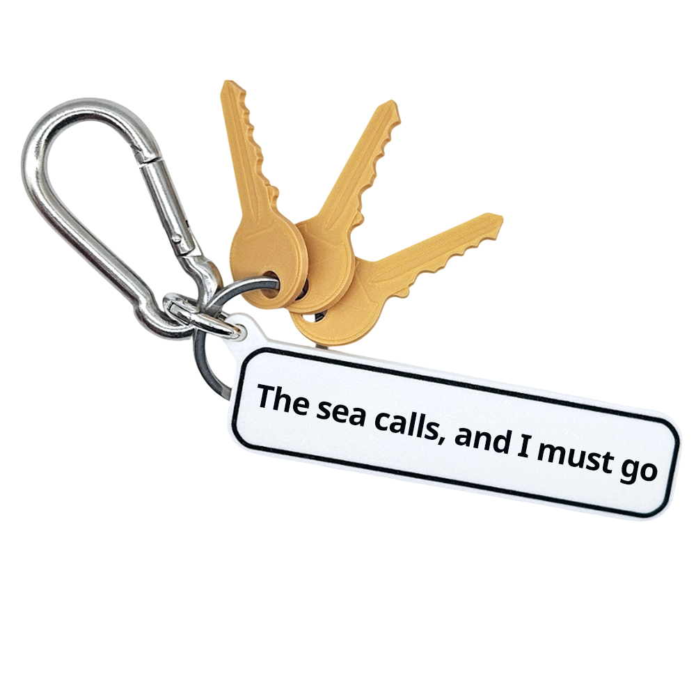 The sea calls, and I must go