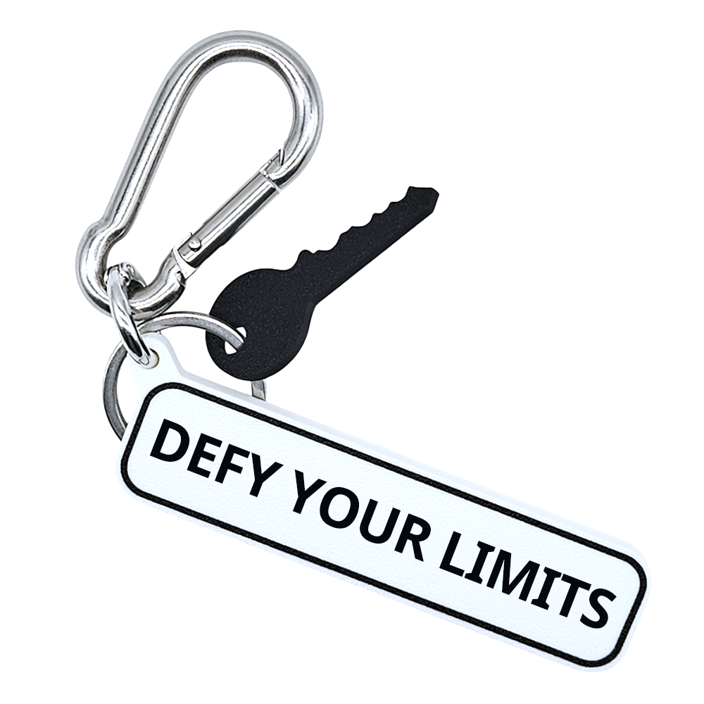 DEFY YOUR LIMITS - Fitness Gym Bag Charm
