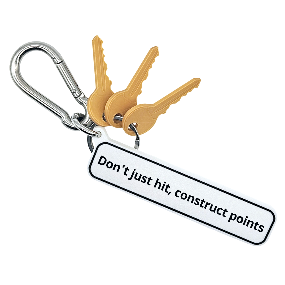 Don’t just hit, construct points