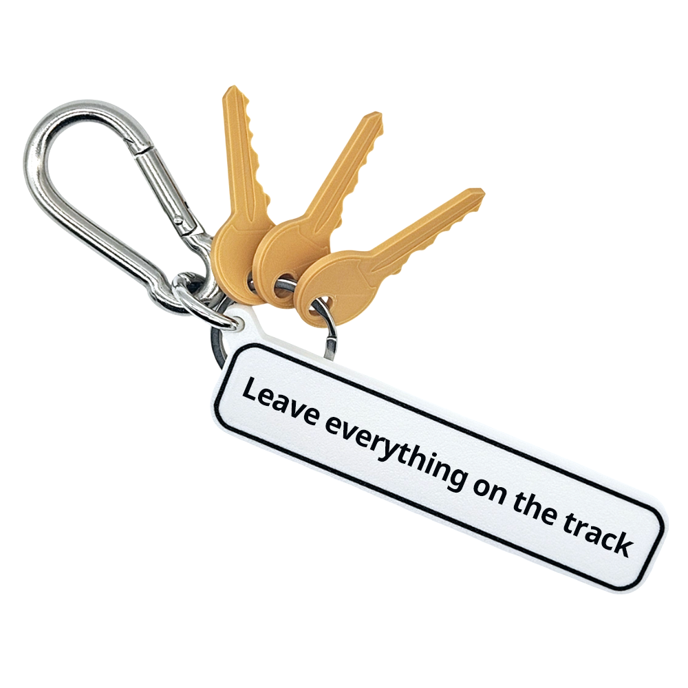 Leave everything on the track