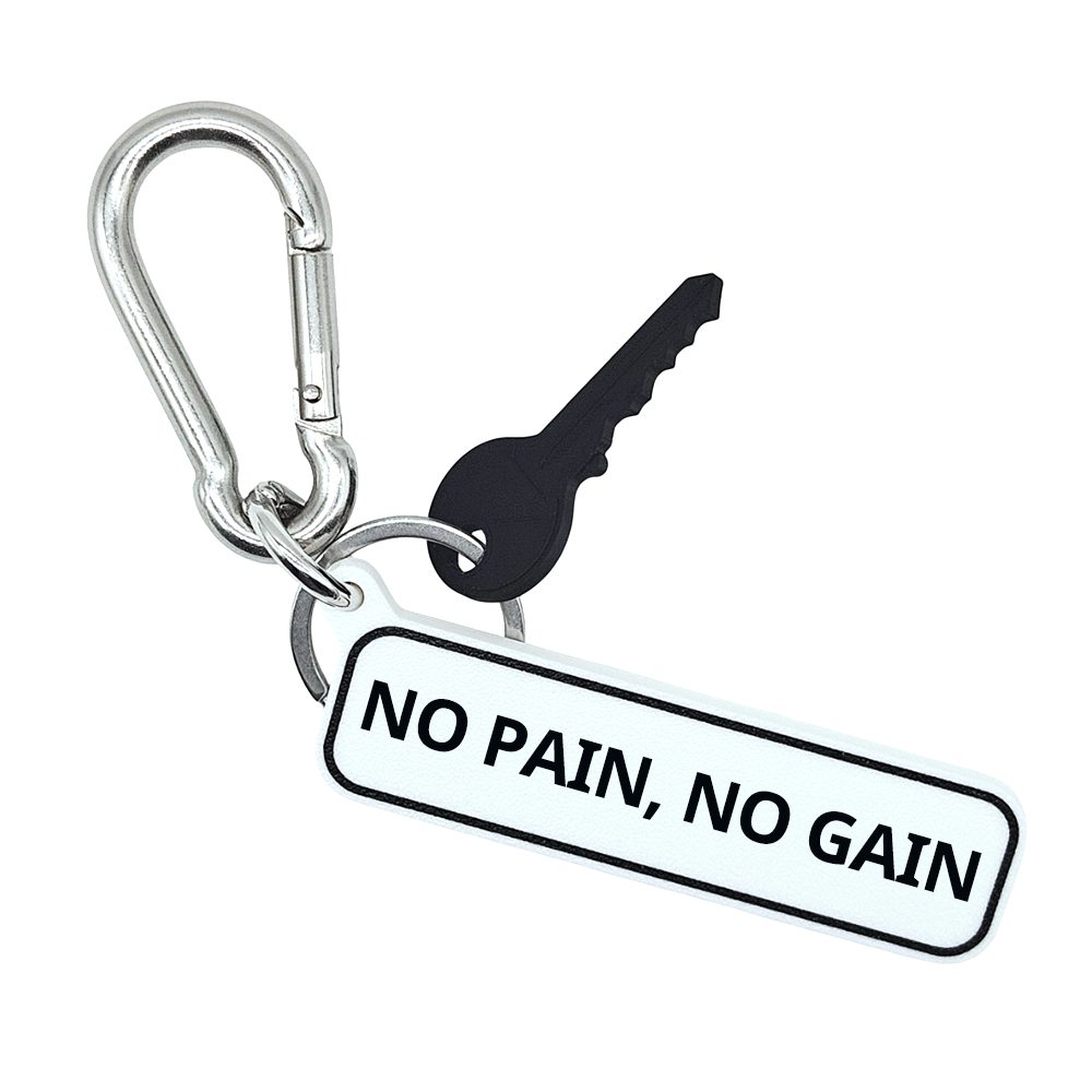 NO PAIN, NO GAIN - Fitness Gym Bag Charm
