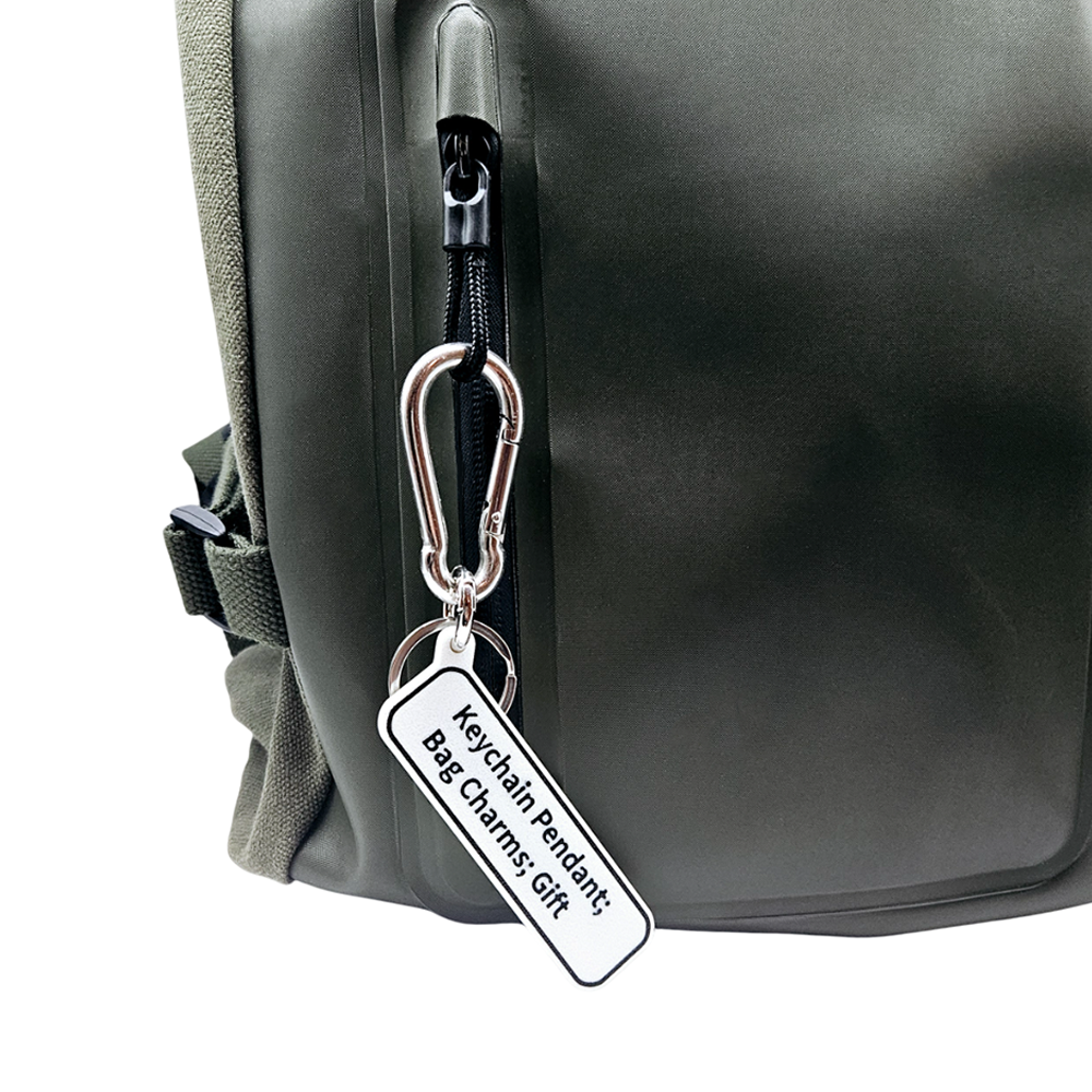 "Humble actions make big impacts" Keychain Pendant Bag Charms