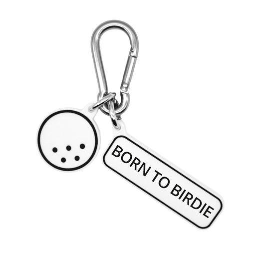 BORN TO BIRDIE - Golf Bag Charm
