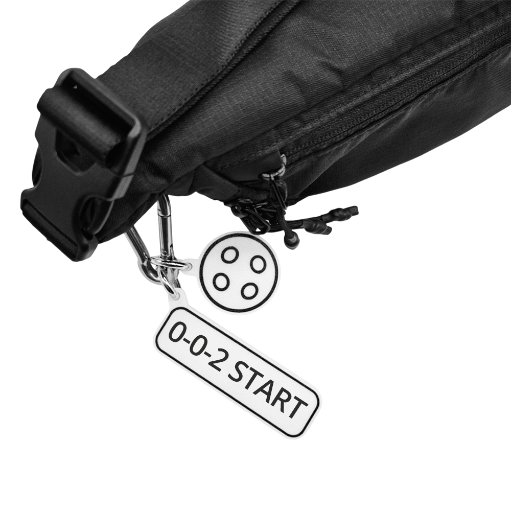 0-0-2 START - Pickleball Bag Charm