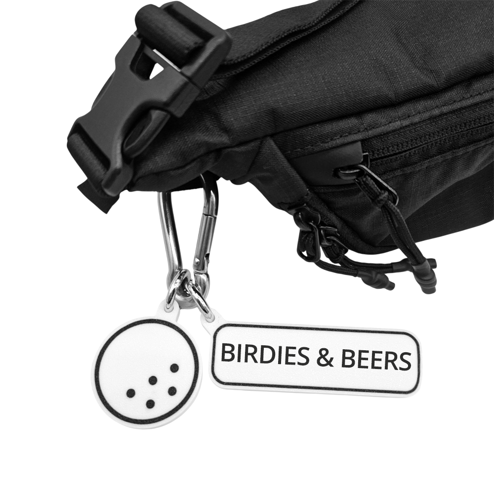 BIRDIES & BEERS - Golf Bag Charm