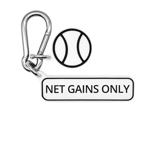 NET GAINS ONLY - Tennis Bag Charm