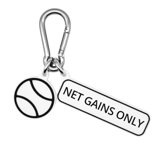 NET GAINS ONLY - Tennis Bag Charm