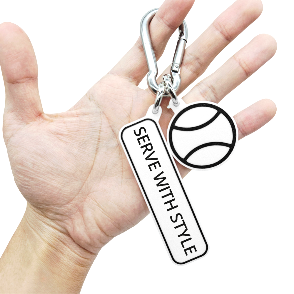 SERVE WITH STYLE - Tennis Bag Charm